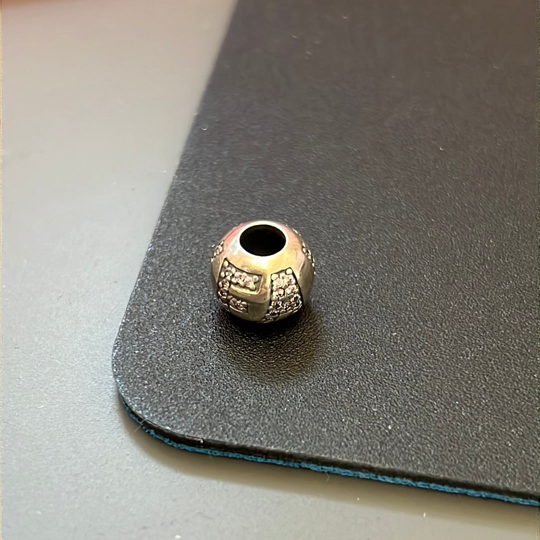 Genuine Pandora FAITH Pave Sparkle Charm
