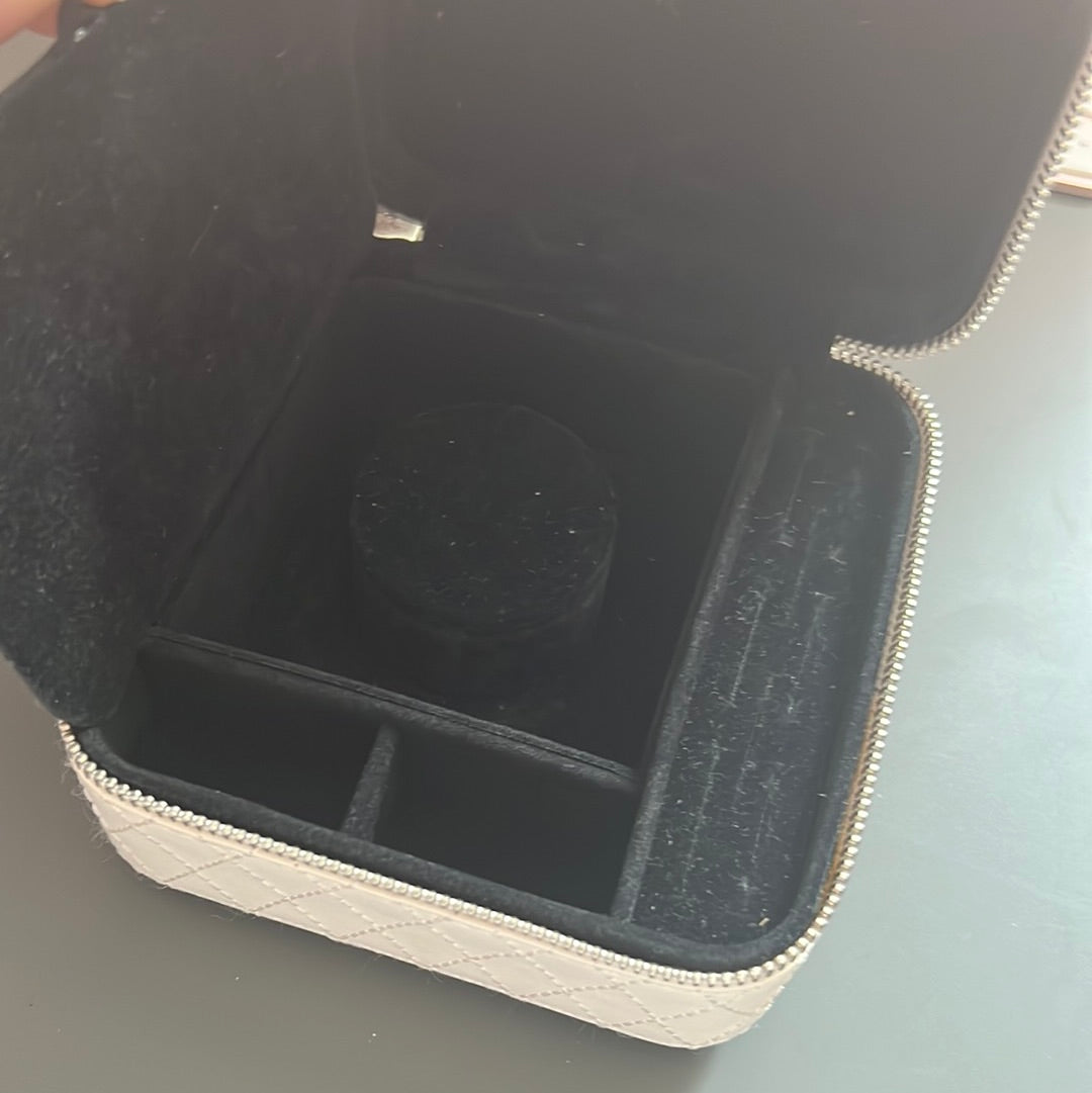 Genuine Pandora Square Pink Travel Jewellery Storage Box