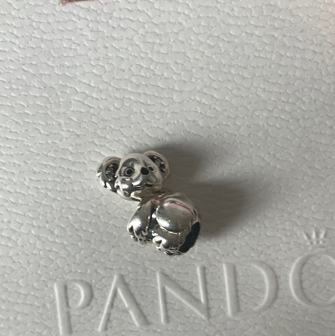 Genuine Pandora Australian Animal Pave Koala Bear Charm