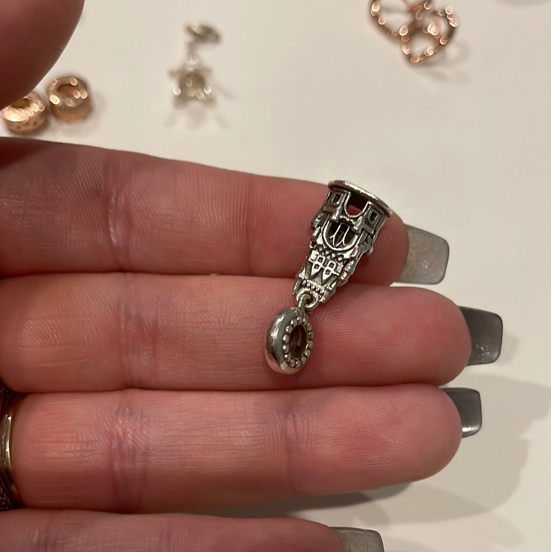Genuine Pandora Disney 'Our Fairytale' Castle Dangle Charm