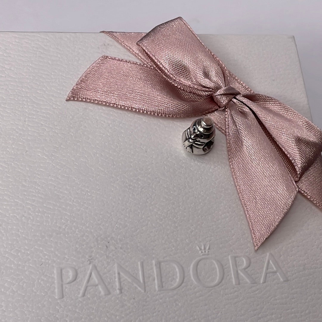 Genuine Pandora Snowman Christmas Xmas Charm