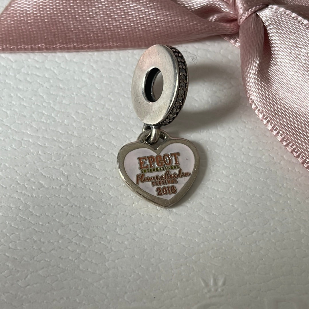 Genuine Pandora Disney Parks Exclusive Epcot Flower Festival 2018 Minnie Mouse Charm
