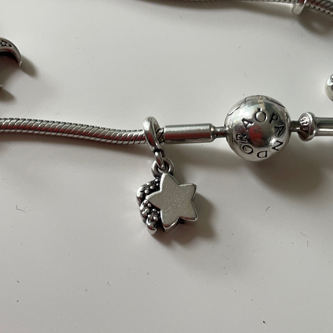 Genuine Pandora Essence Me Dangle Tiny Pave Star Charm