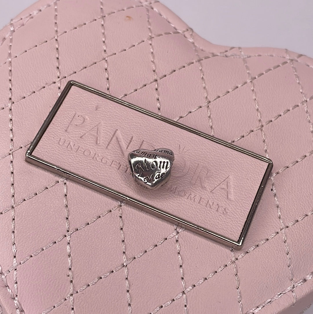 Genuine Pandora Mum in Many Languages Love Heart Charm