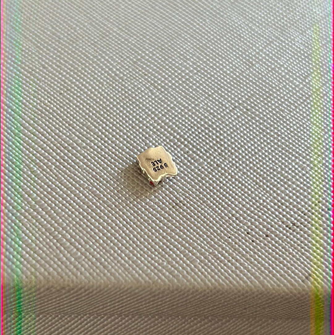 Genuine Pandora Enamel Present Petite Charm