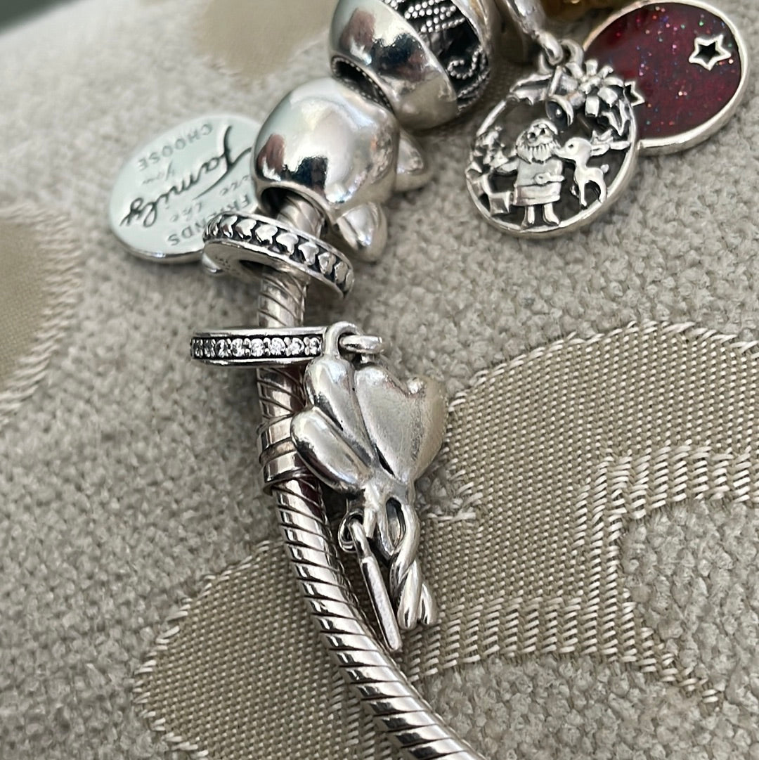 Genuine Pandora Birthday Balloons Dangle Charm