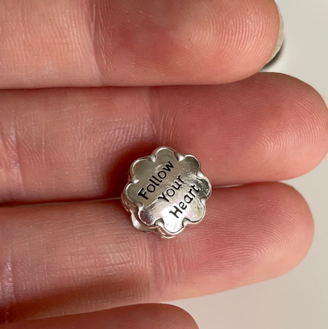 Genuine Chamilia Enamel Beauty and the Beast Charm