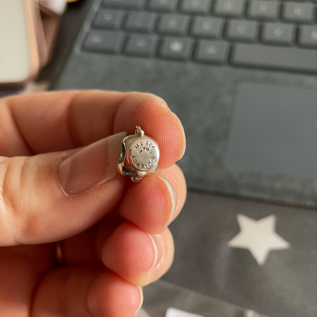Genuine Chamilia Disney Mrs Potts Teapot Charm Beauty and the Beast