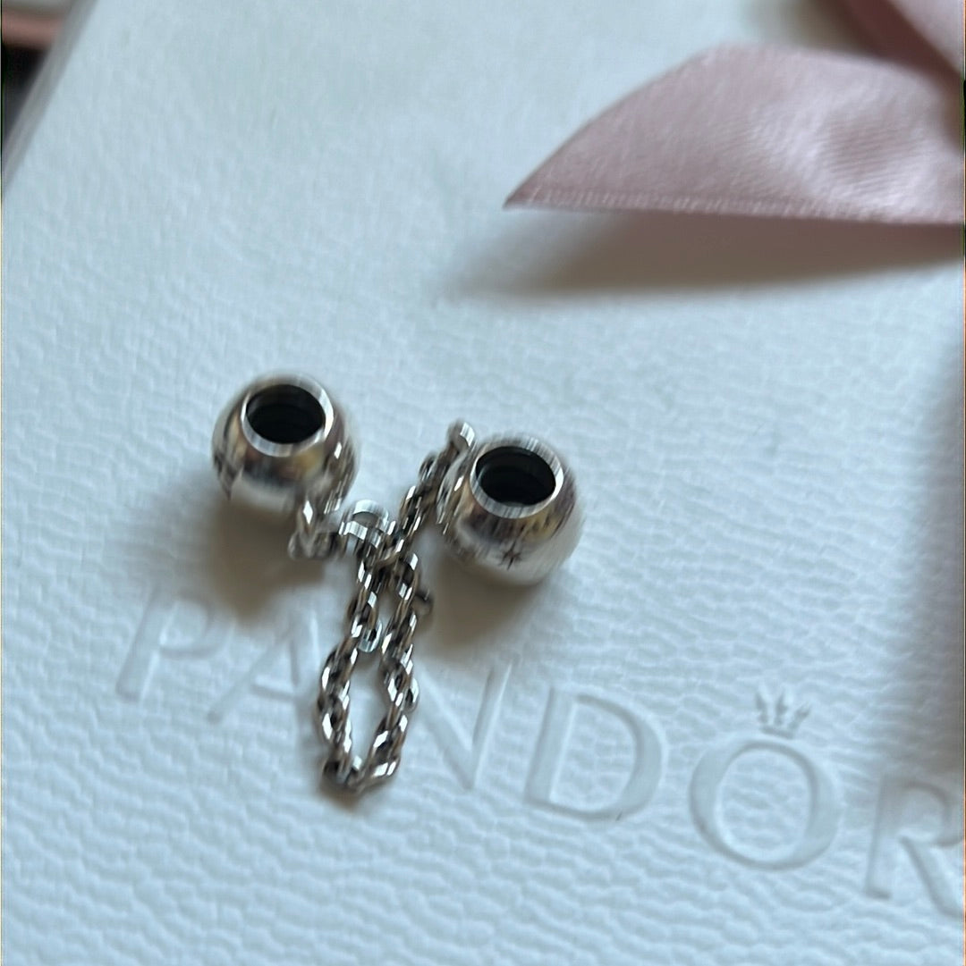 Genuine Pandora Disney Parks Exclusive Cinderella Safety Chain