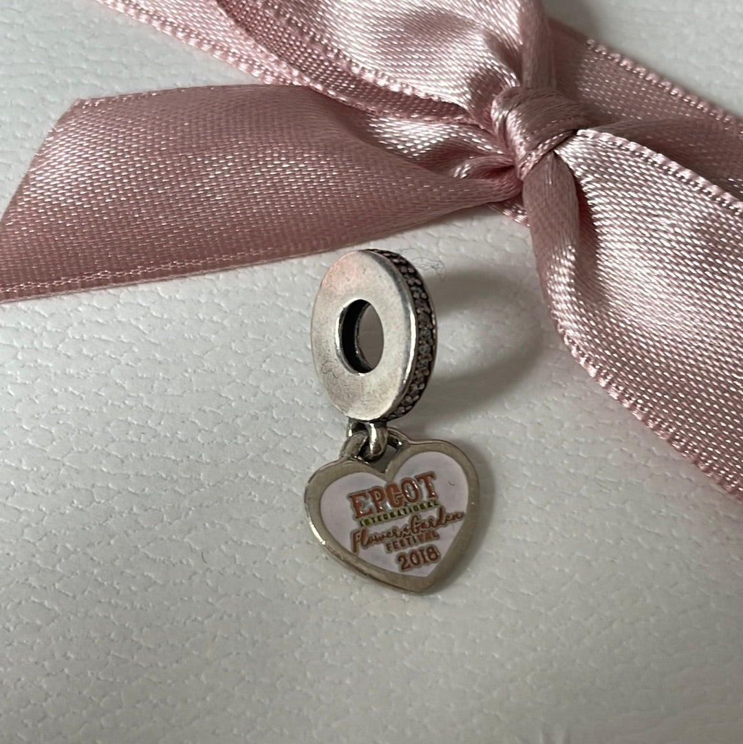 Genuine Pandora Disney Parks Exclusive Epcot Flower Festival 2018 Minnie Mouse Charm
