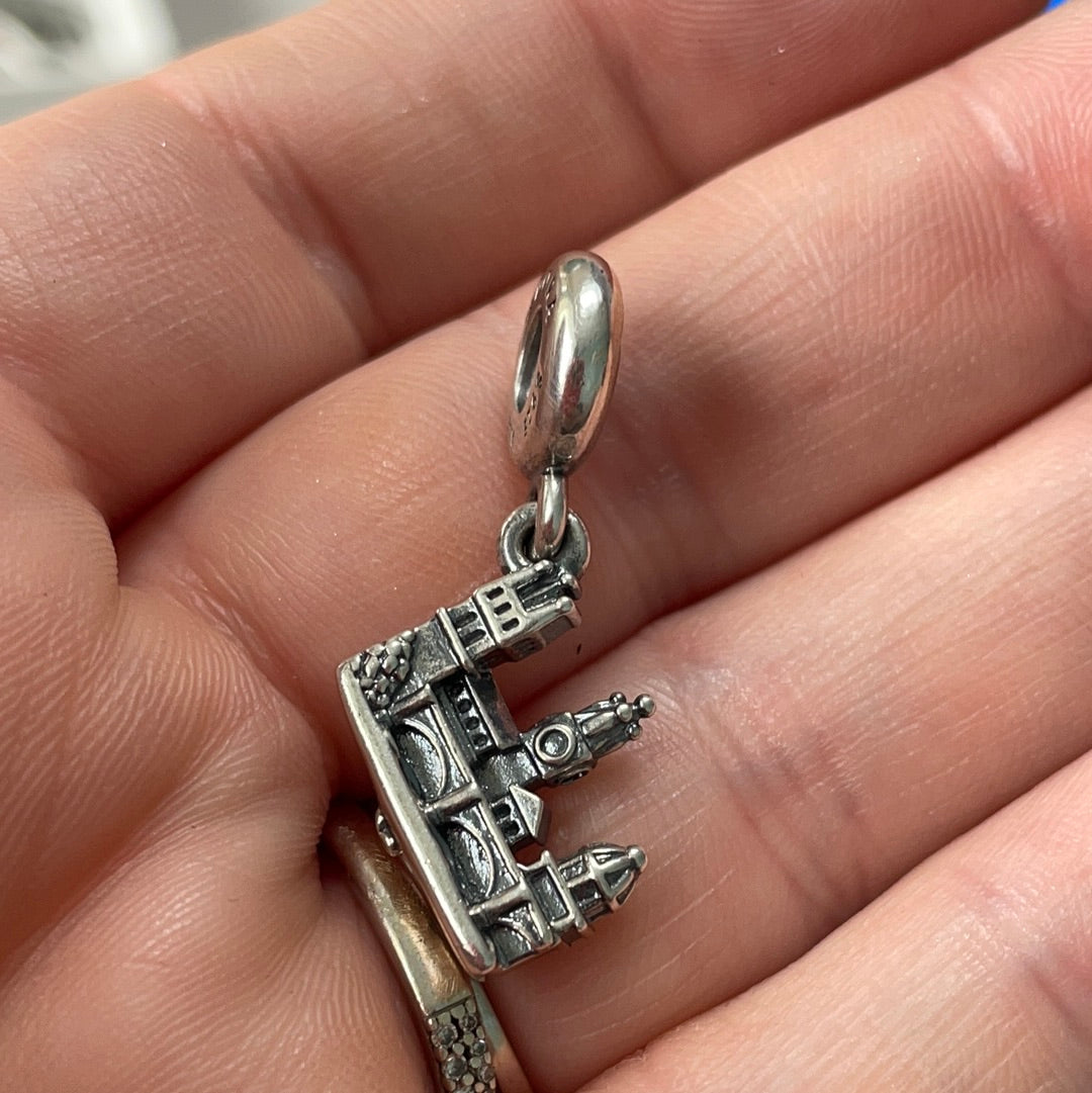 Genuine Pandora Prague Travel Dangle Charm Charles Bridge