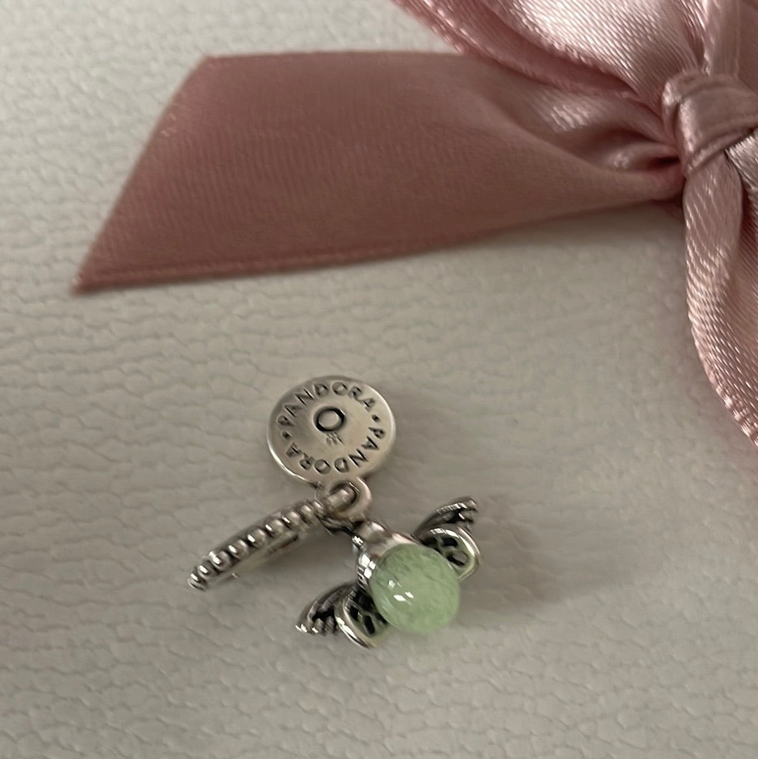 Genuine Pandora Glow in the Dark Firefly Dangle Charm