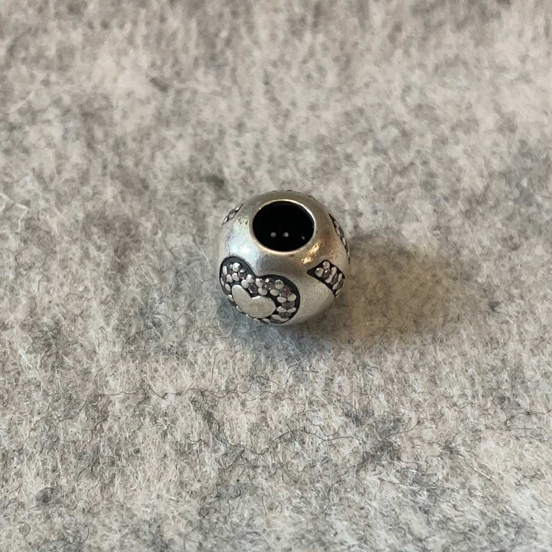 Genuine Pandora LOVE Pave Sparkle Charm