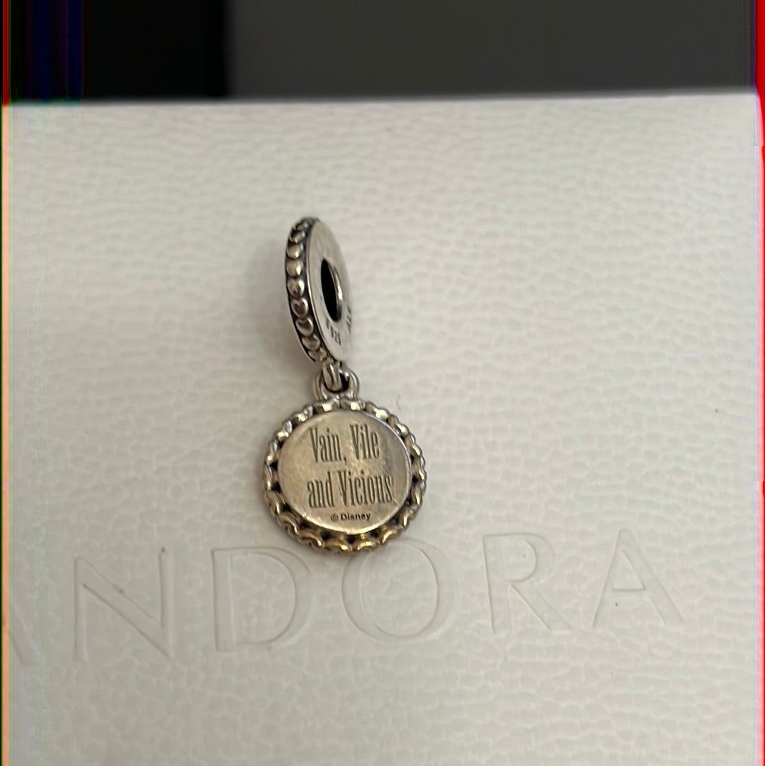 Genuine Pandora Disney Parks Exclusive Cruella De Vil 101 Dalmatian Dangle Charm