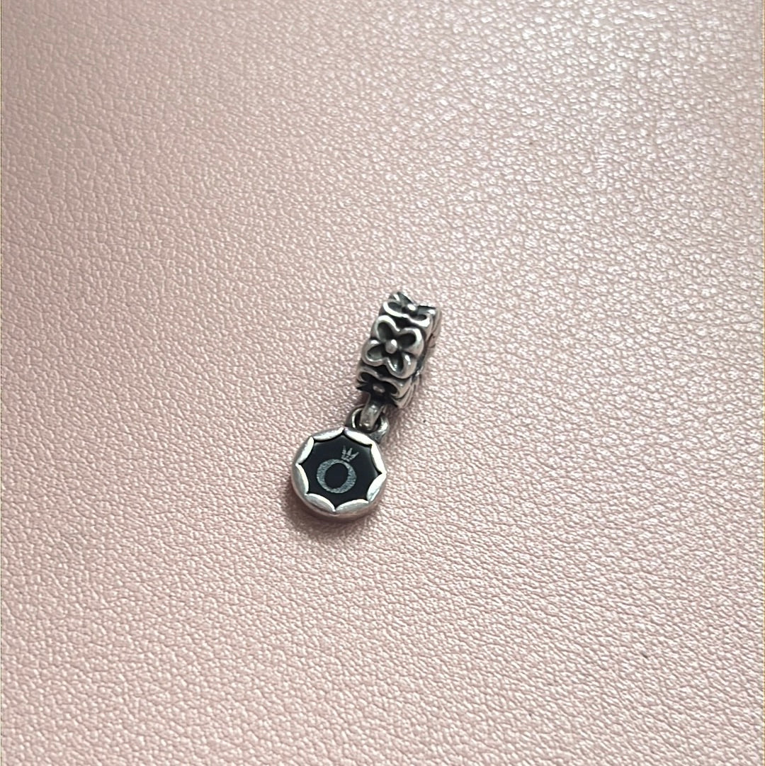 Genuine Pandora Rare HTF Cameo Libra Horoscope Charm