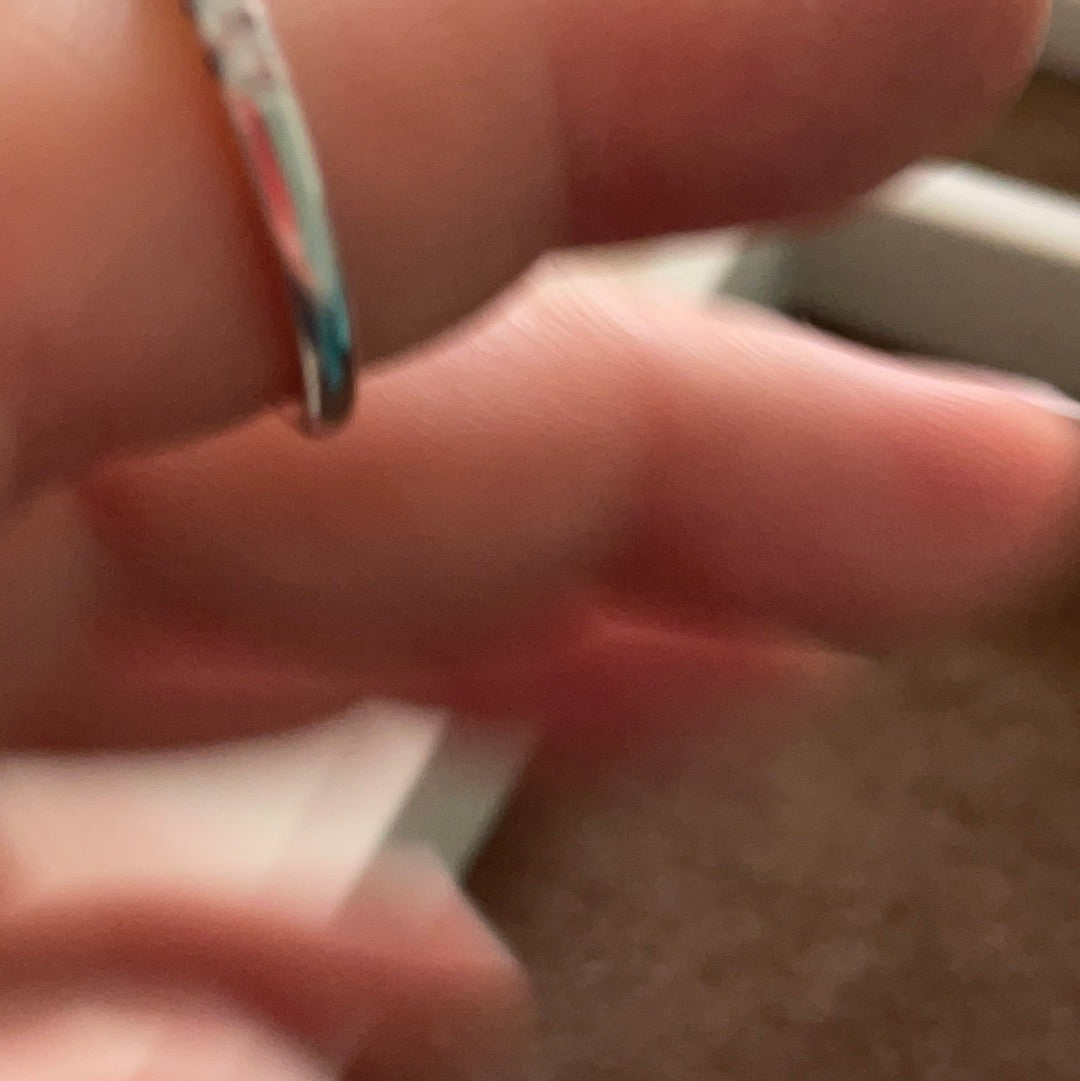 Genuine Pandora Crossover Pave CZ Sparkle Ring Size 48 KIDS