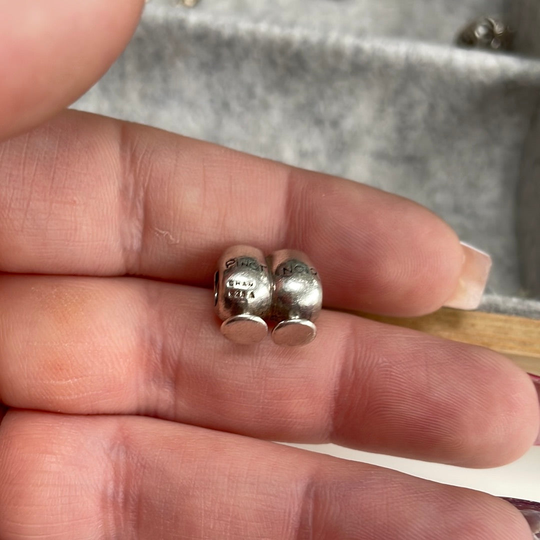 Genuine Chamilia Wine Charm With CZ on the top