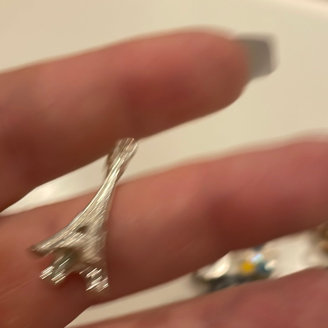 Genuine Thomas Sabo Sterling Silver Dangle Eiffel Tower France Travel Charm