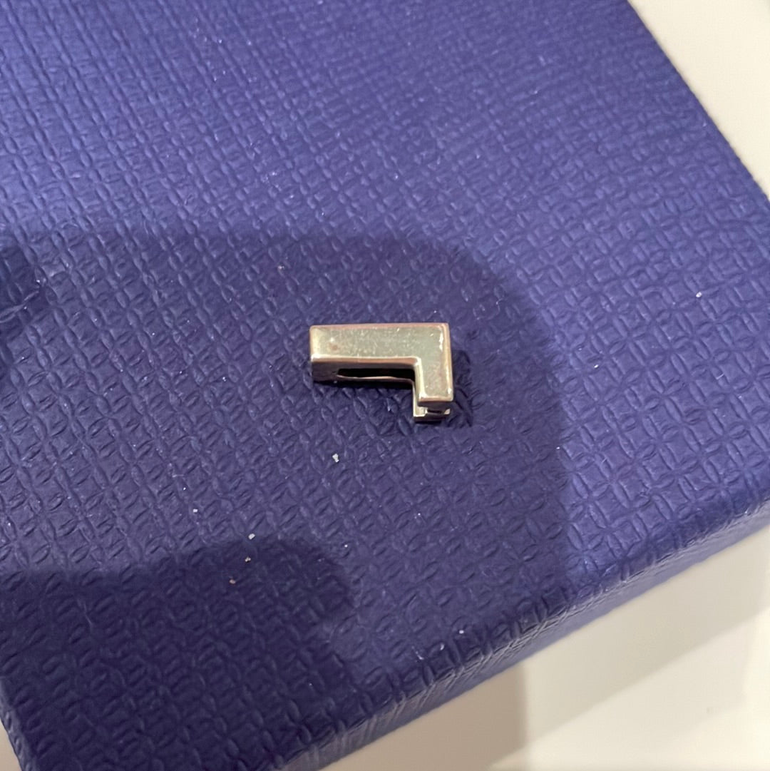 Genuine Pandora Reflexions L Letter Clip