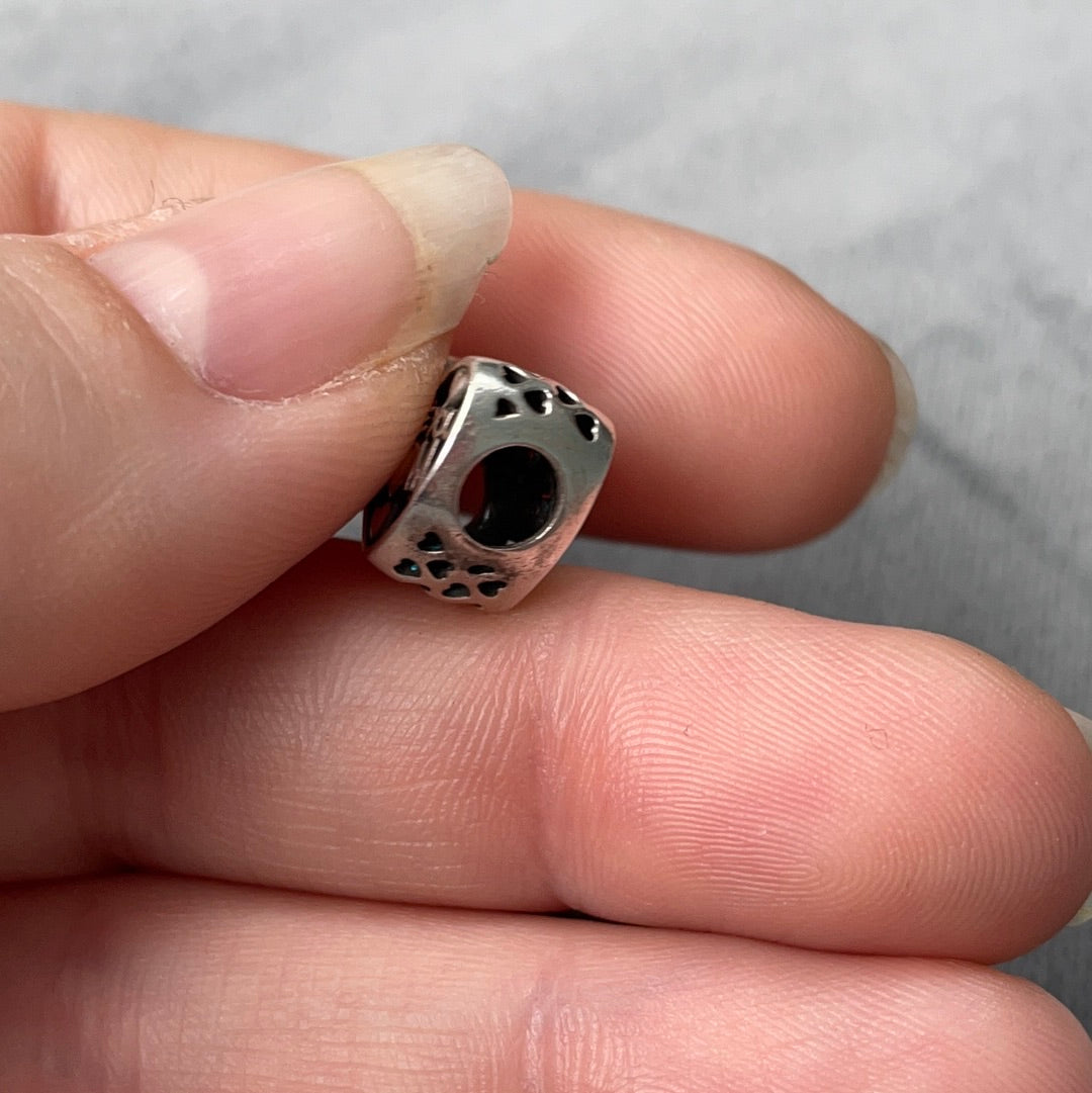 Genuine Pandora I Love You Mum Openwork Heart Pearl Charm