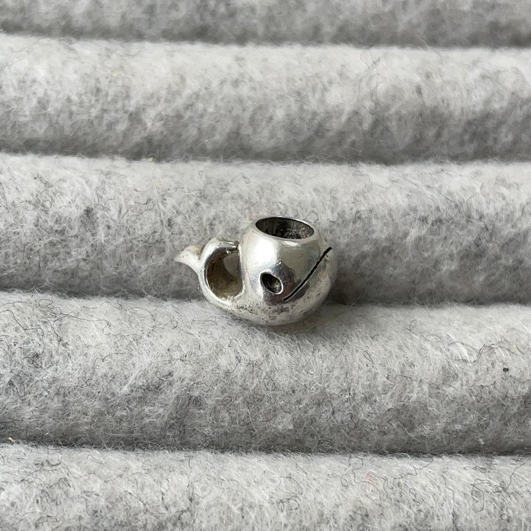 Unbranded Solid Sterling Silver Whale Baby Ocean Sea Animal Charm