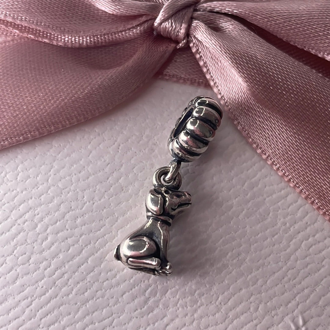 Genuine Pandora Dog Dangle Charm