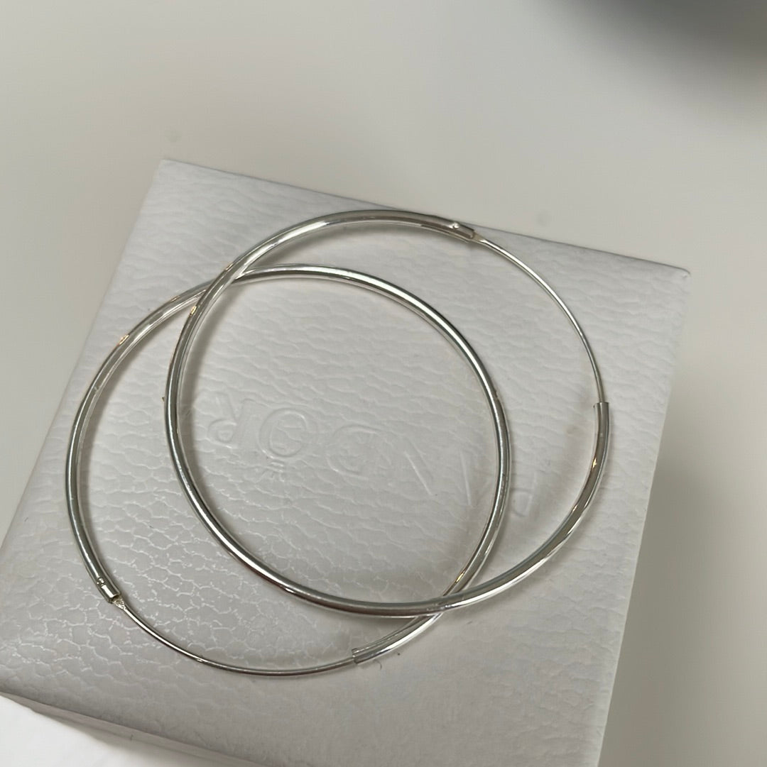 Sterling Silver Hoop Earrings