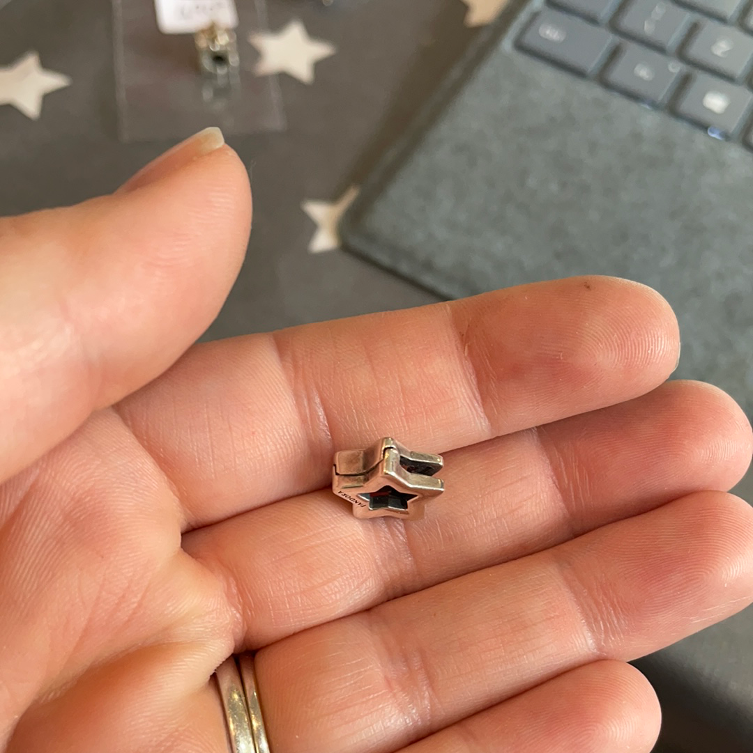 Genuine Pandora Reflexions Star Clip