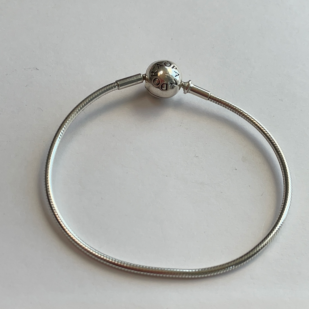 Genuine Essence Silver/ Rose Gold Thin Snake Chain Bracelet