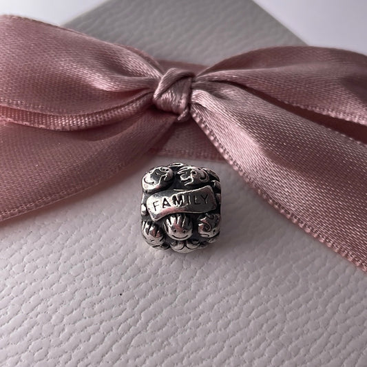 Genuine Pandora Family Charm Faces Charm