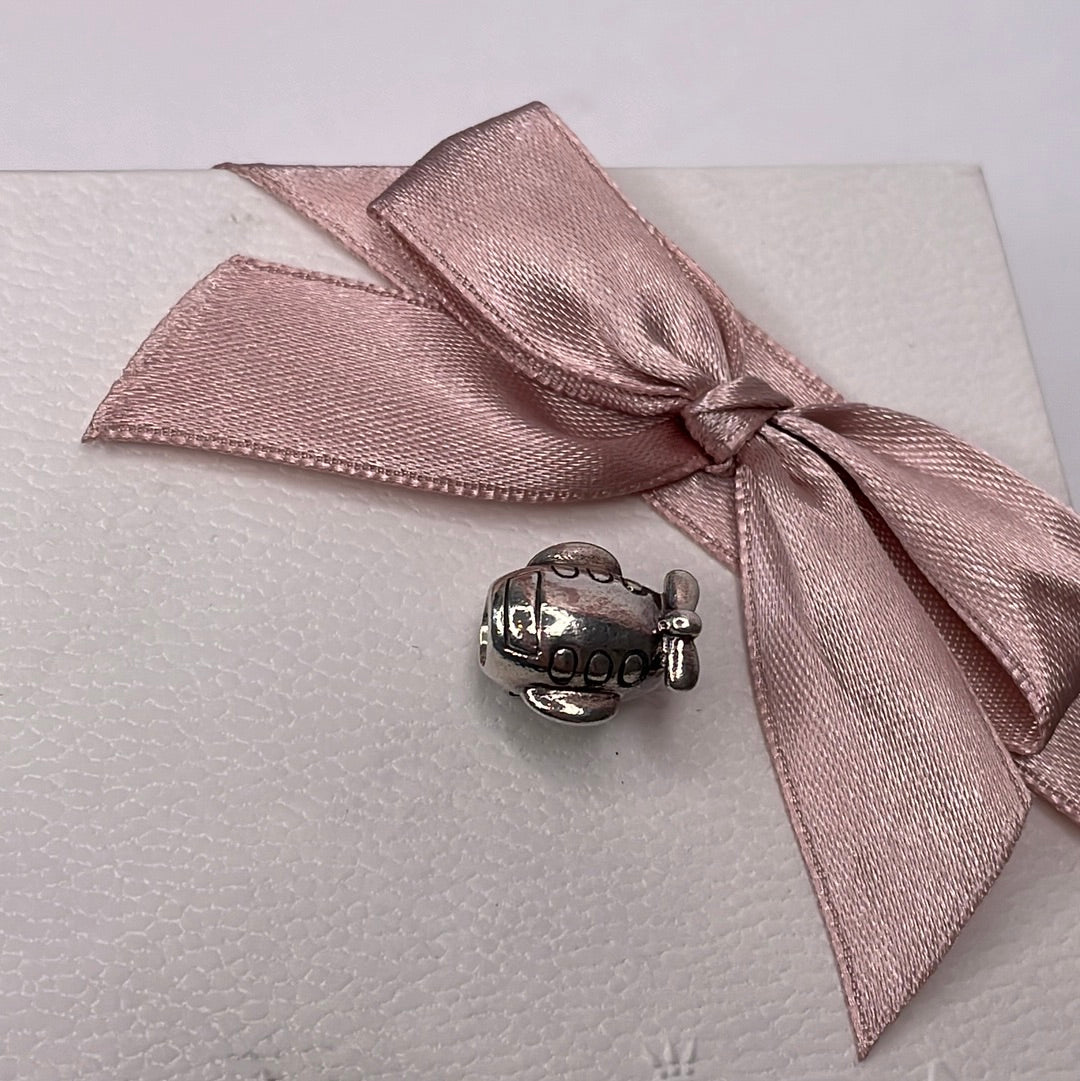 Genuine Pandora Aeroplane Travel Charm