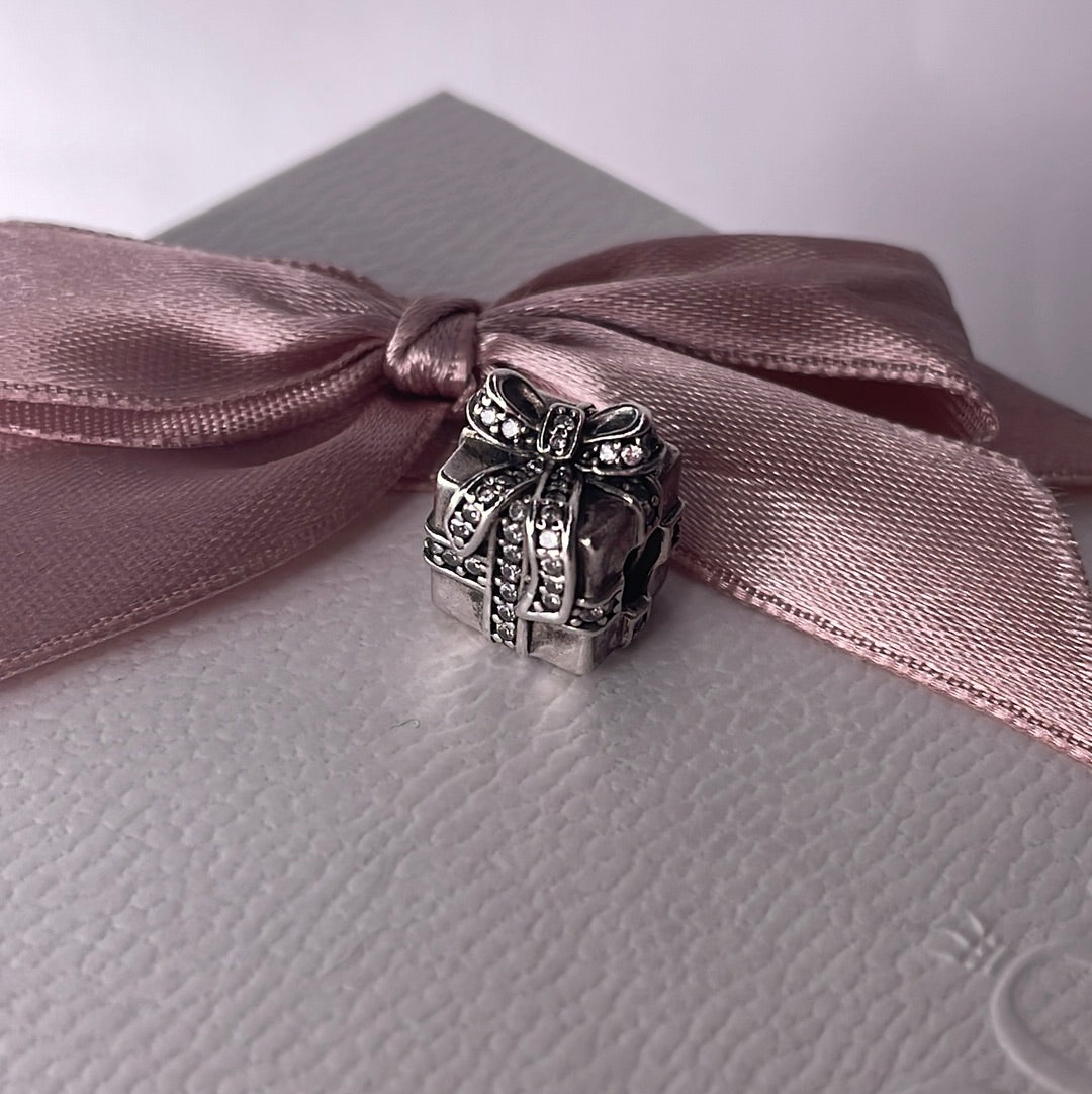 Genuine Pandora Pave Christmas Birthday Xmas Gift Present Charm