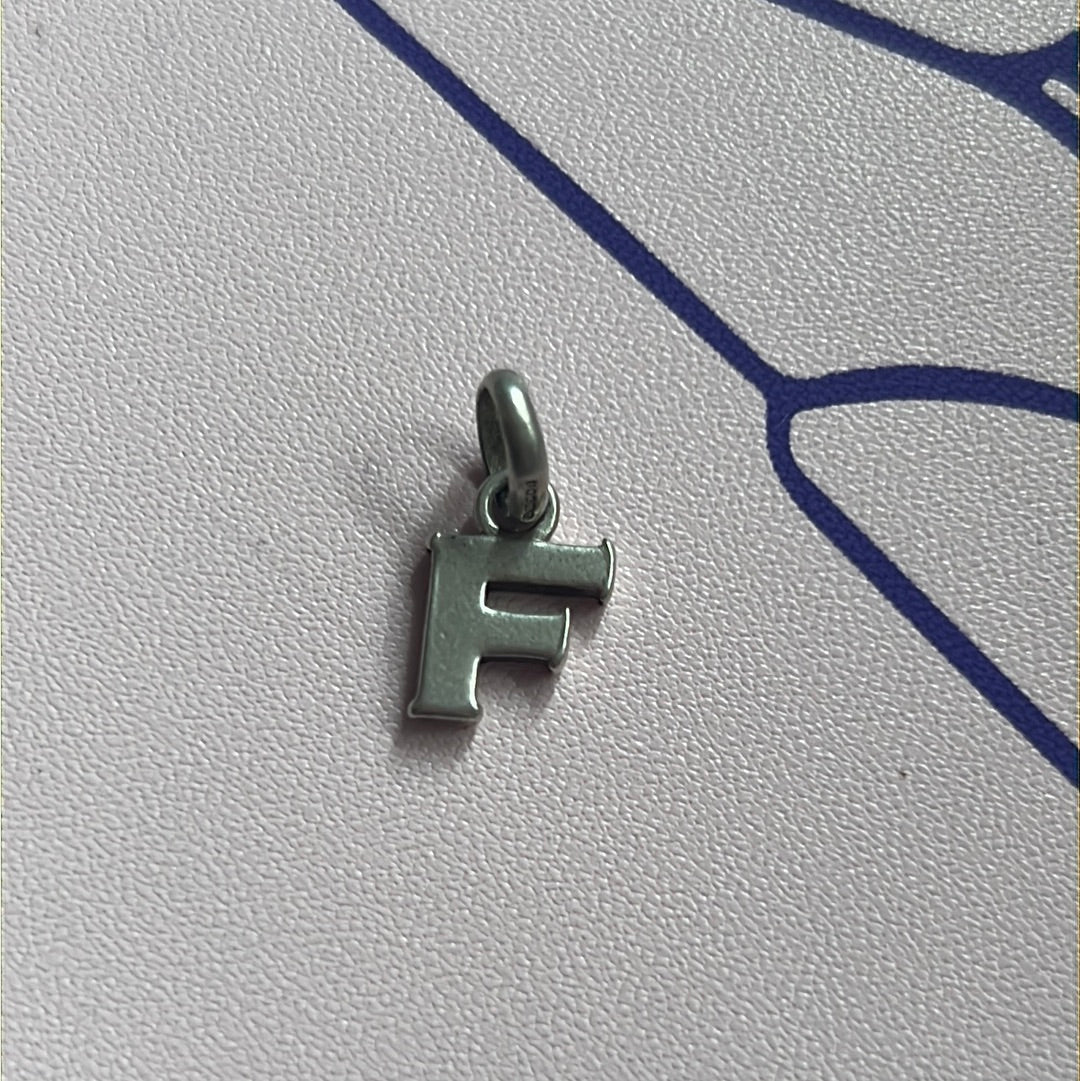 Genuine Links of London Letter F Dangle Charm