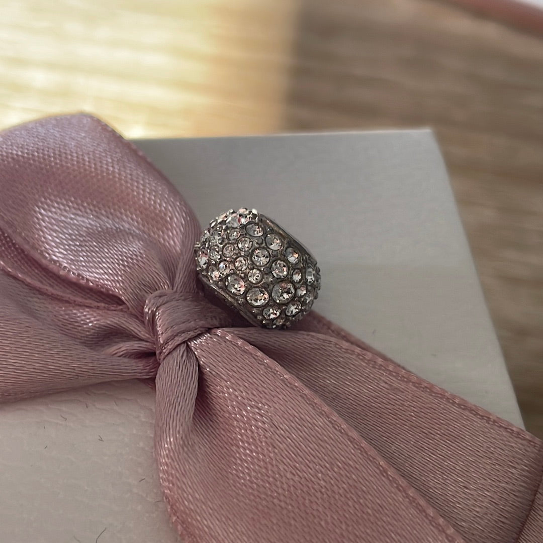 Genuine Chamilia Clear Sparkle pave charm