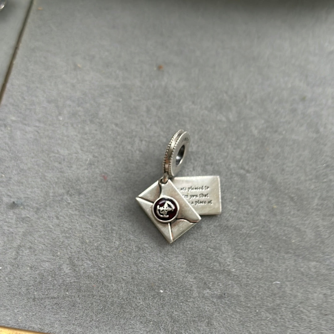 Genuine Pandora Harry Potter Hogwarts Acceptance Letter Charm