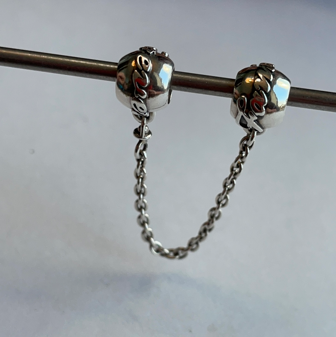 Genuine Pandora Family Forever Safety Chain 5cm