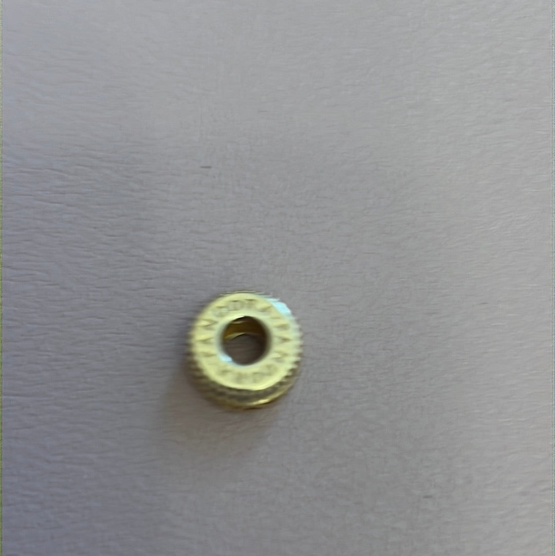 Genuine Pandora Shine Gold Spacer Double Layer Pave and Hearts
