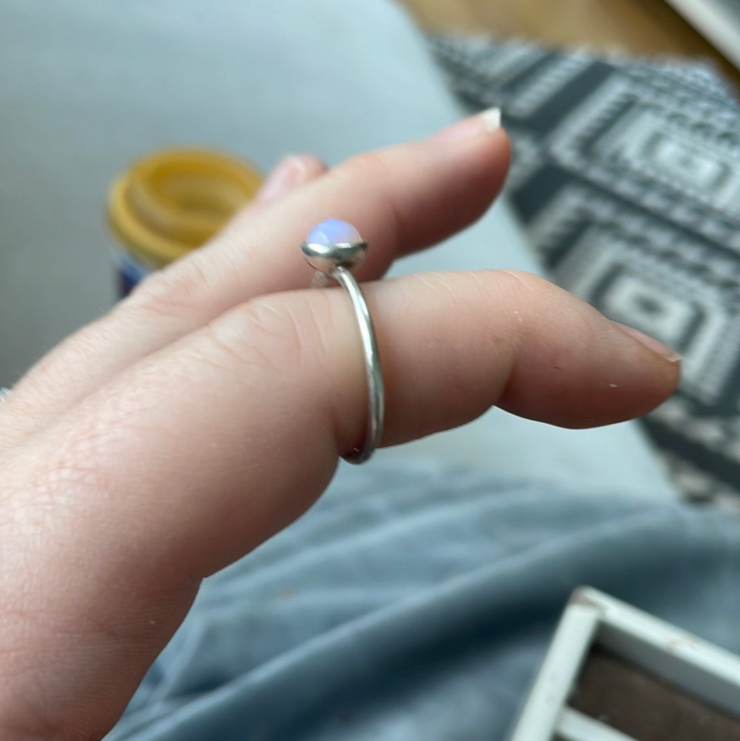 Genuine Pandora Opal Ring Birthstone in Size ....