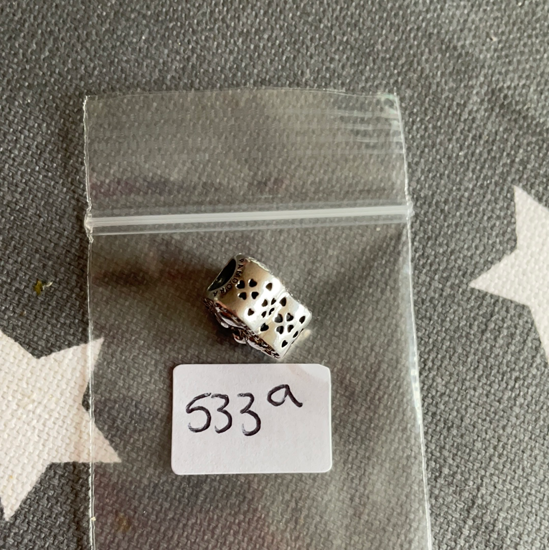 Genuine Pandora Disney Lion King Simba and Nala Head Heart Charm