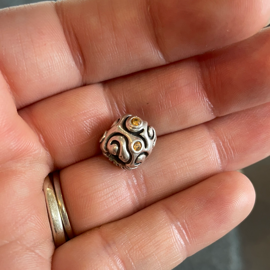 Genuine Pandora Small Version Clear CZ Stone Day Dream Charm