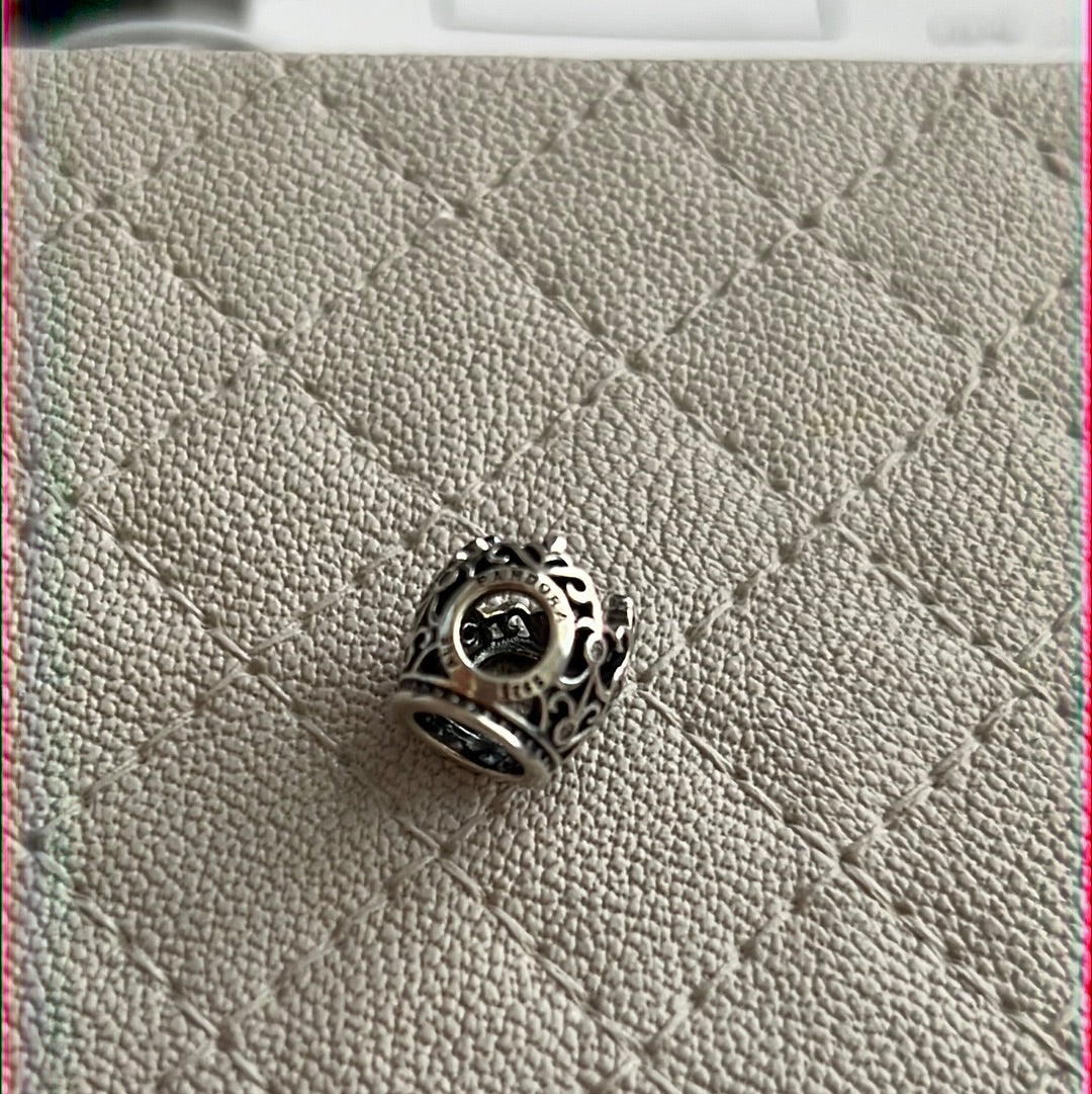 Genuine Pandora Disney Princess Crown Charm