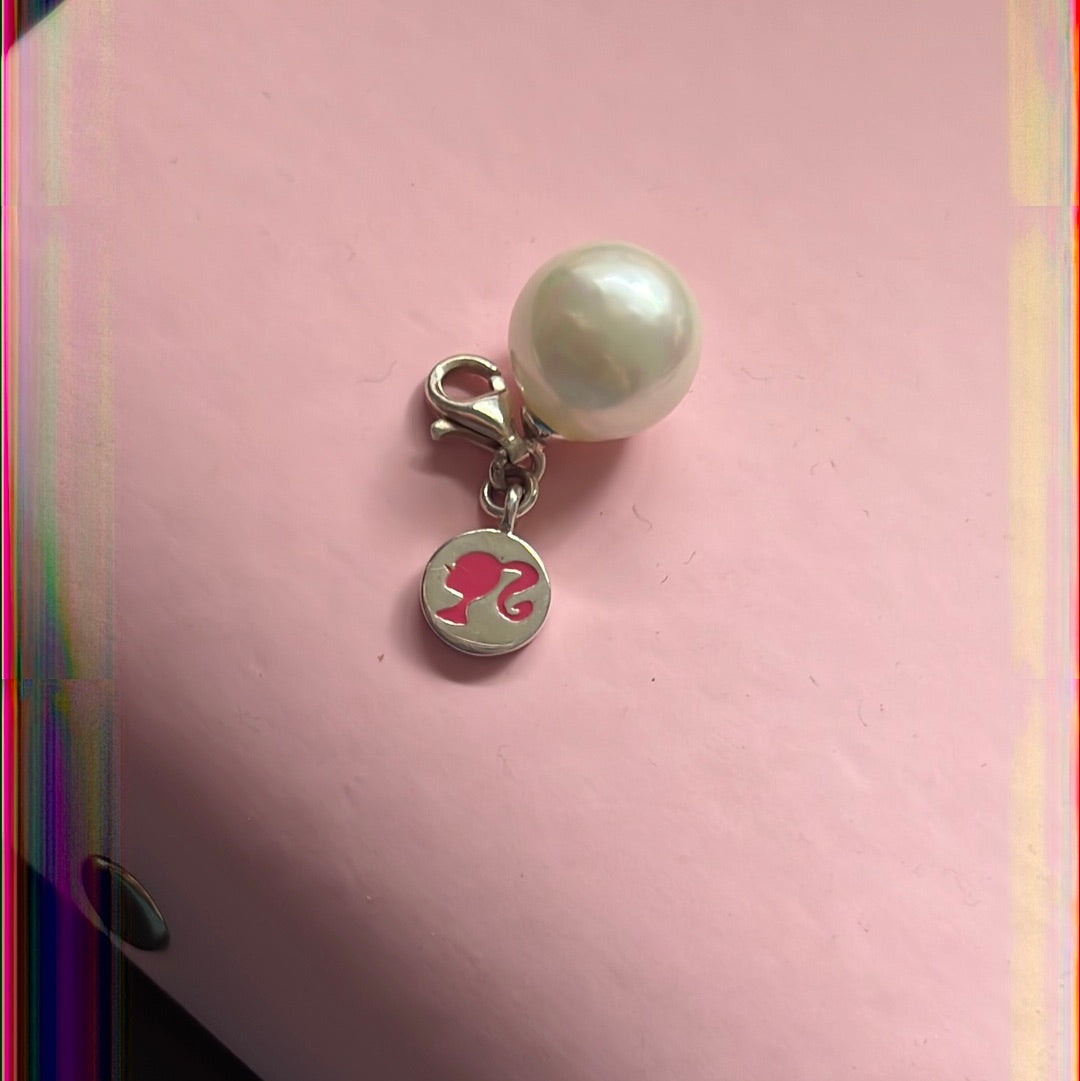 Thomas Sabo Sterling Silver Barbie Edition Pearl Clip Charm