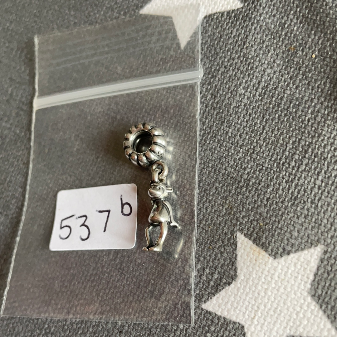 Genuine Pandora Gibraltar Monkey Dangle Charm RARE Zodiac