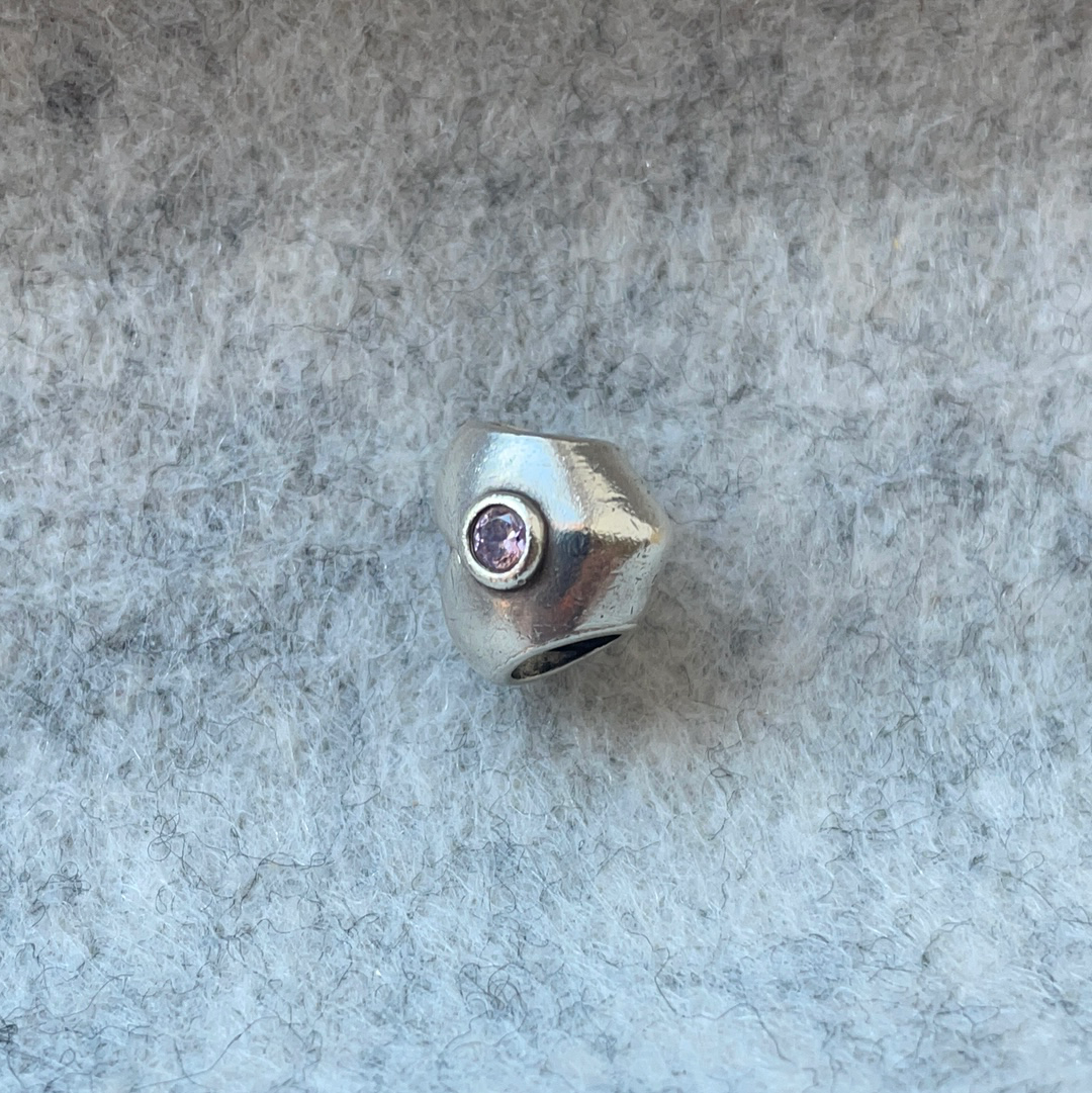 Genuine Pandora CZ Heart Charm