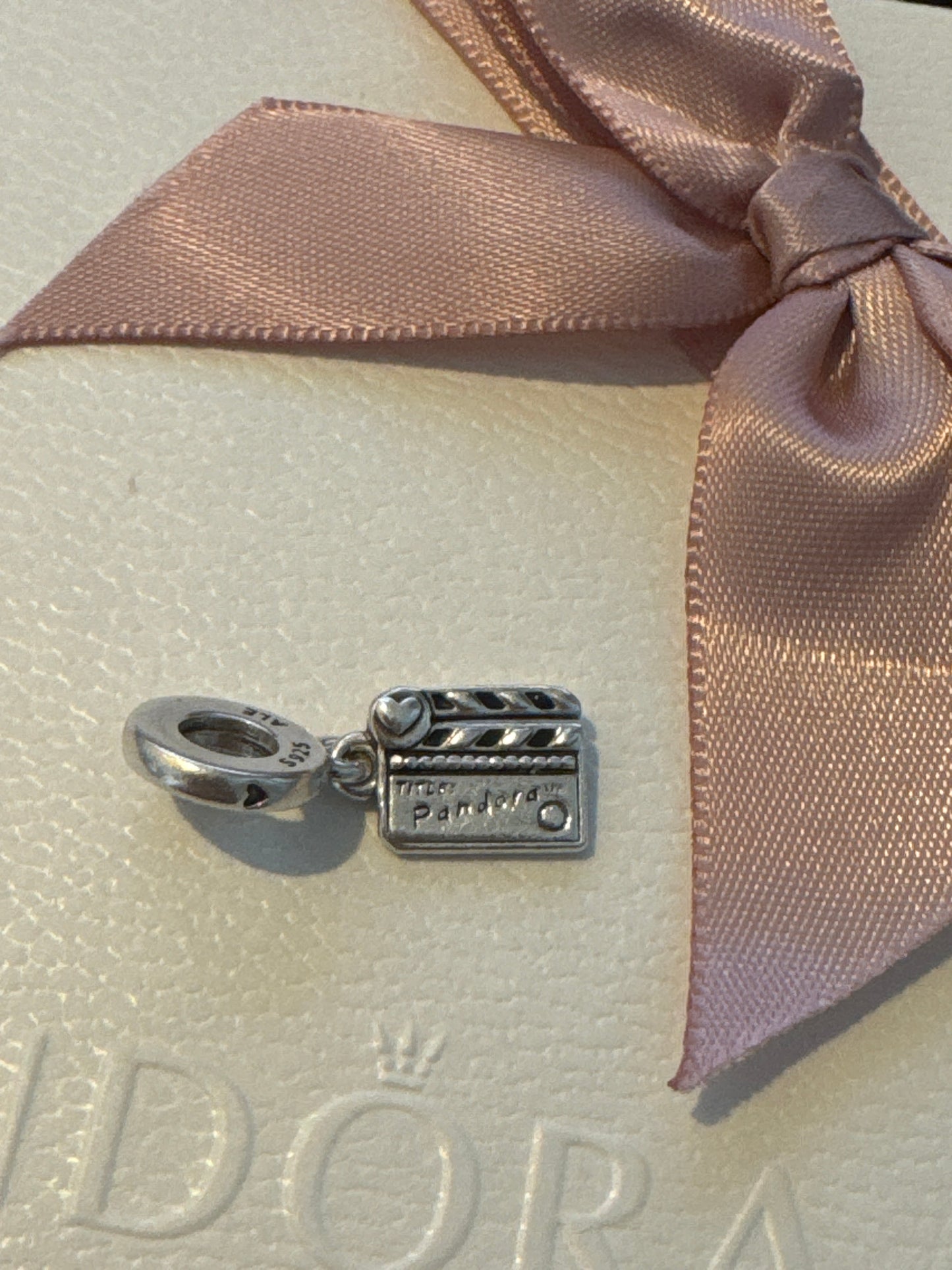 Genuine Pandora Movie Clapperboard Dangle Charm