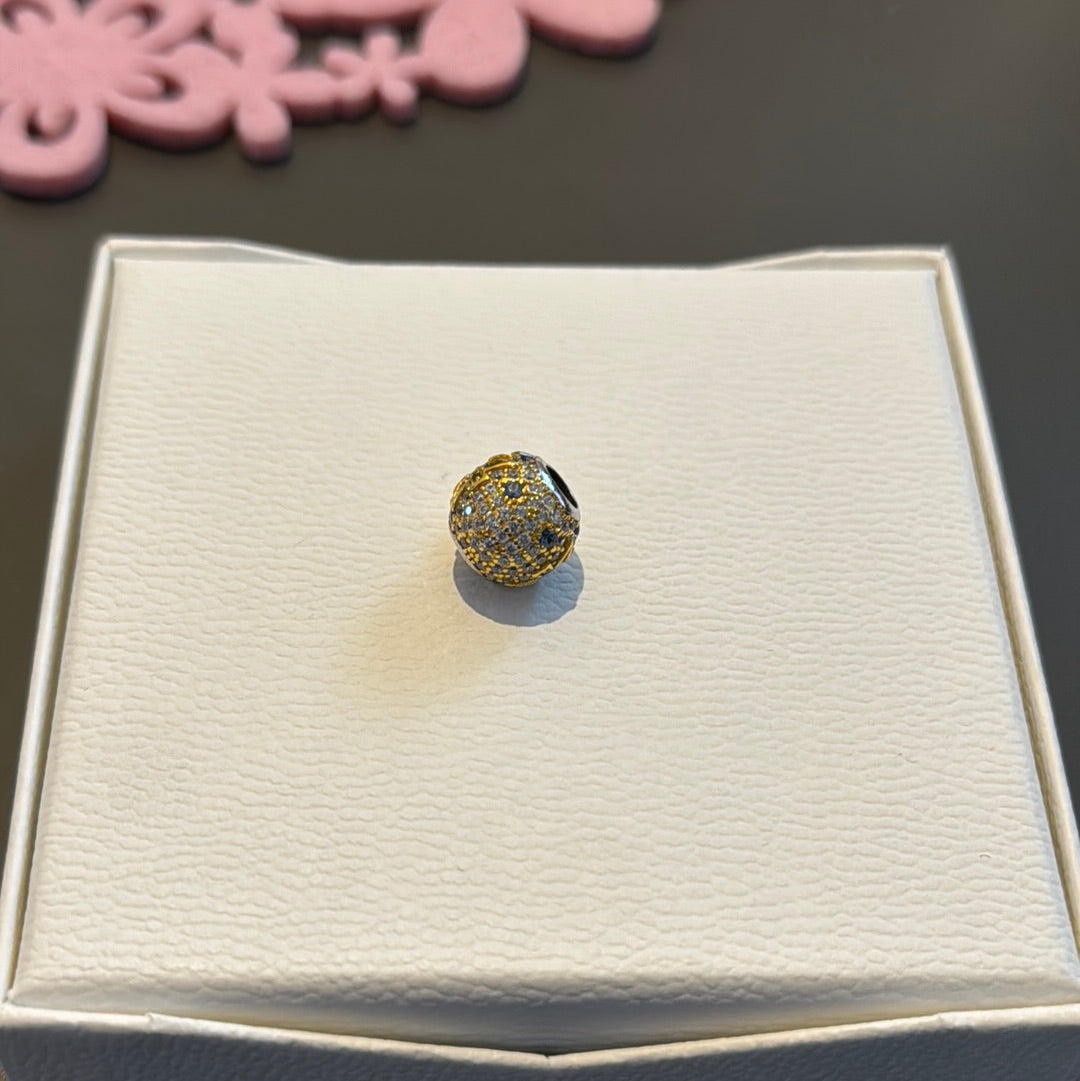 Genuine Gnoce Pave Christmas Tree Bauble Charm