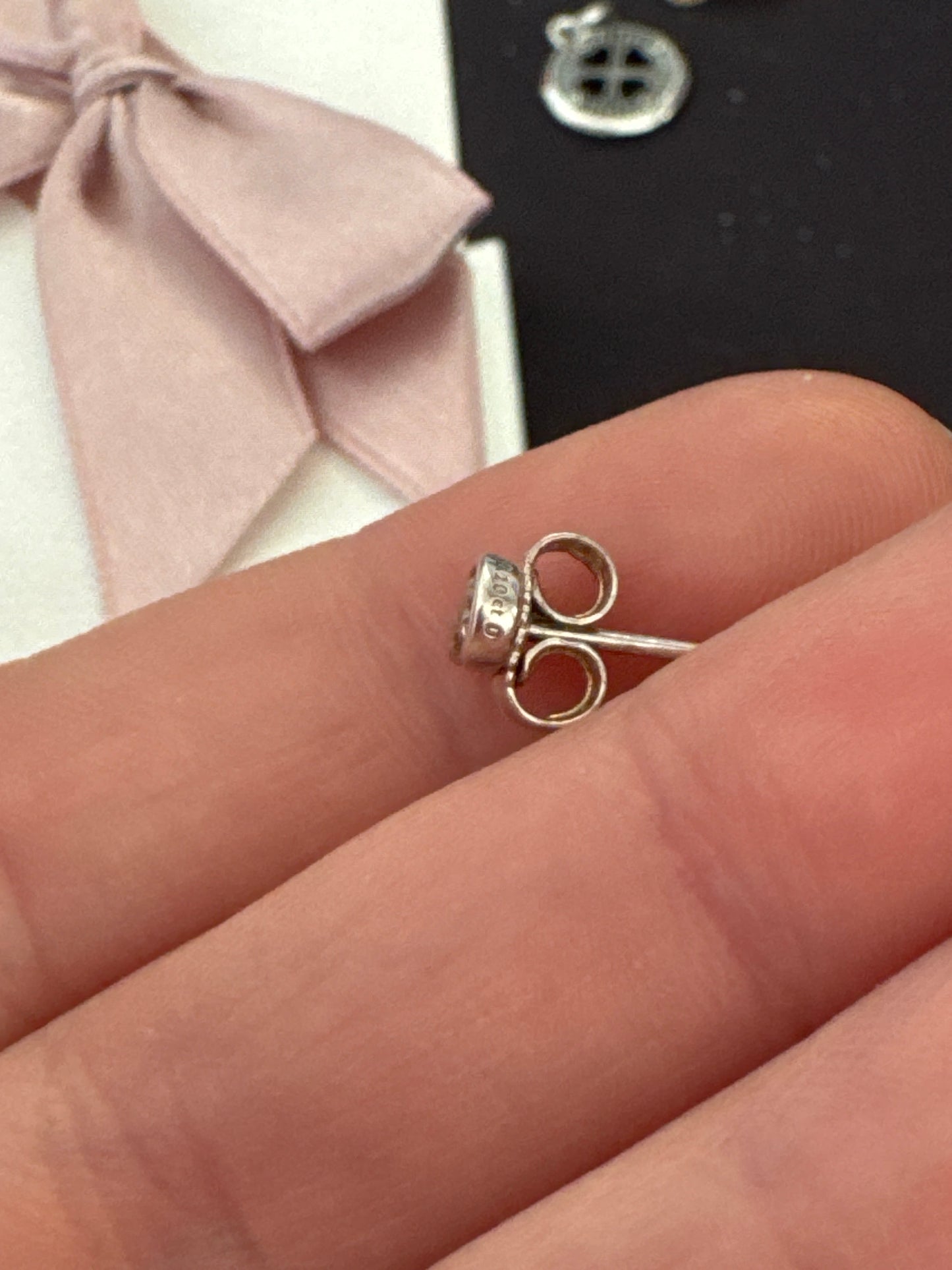 Genuine Pandora Infinite Lab Grown Diamond 0.2ct Earrings