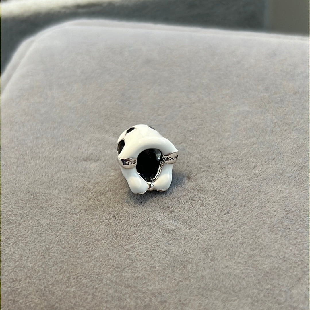 Genuine Pandora Disney Star Wars Enamel Storm Trooper Hemlet Charm