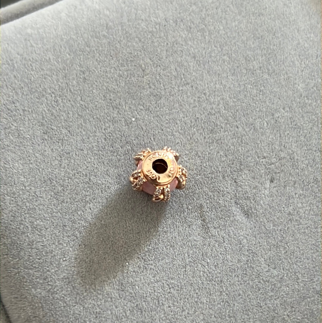 Genuine Pandora Essence Rose Gold Bonds of Love Charm