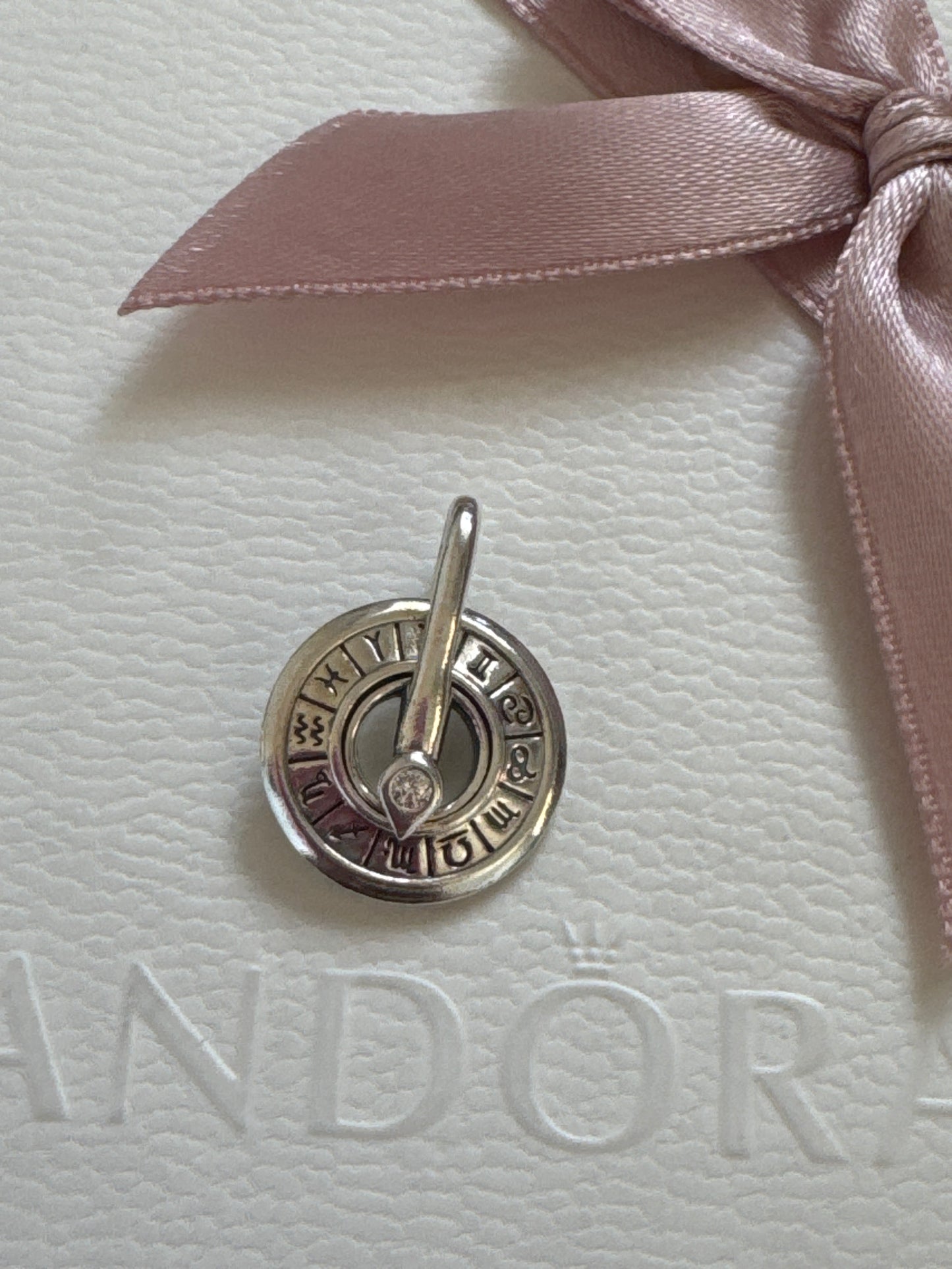 Genuine Pandora Me Horoscope Zodiac CZ Medallion Charm